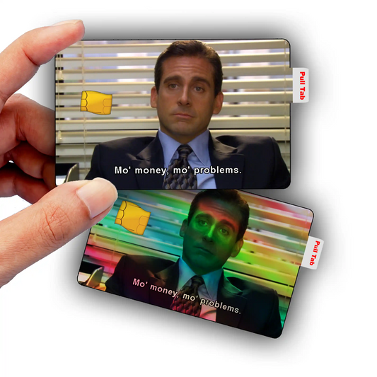 The Office Mo Money Meme Credit Card Skin