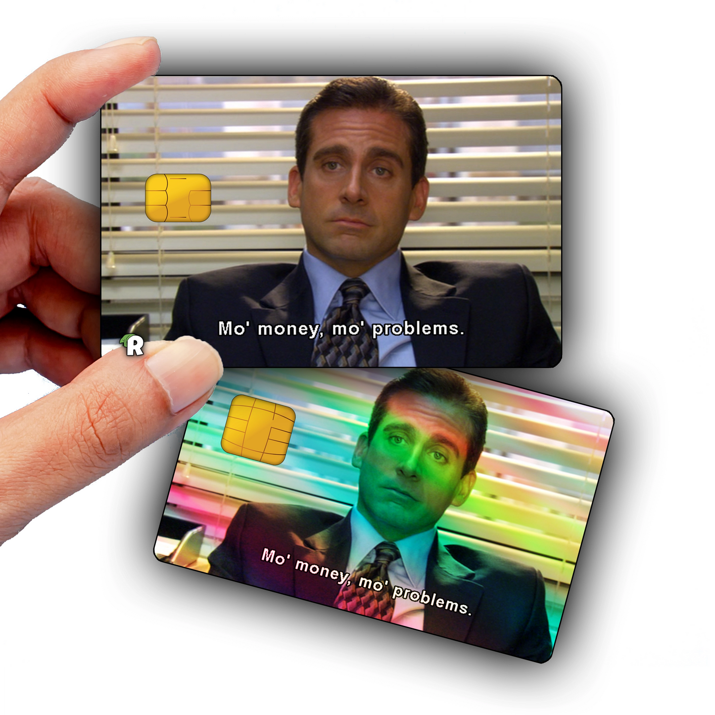 The Office Mo Money Meme Credit Card Skin