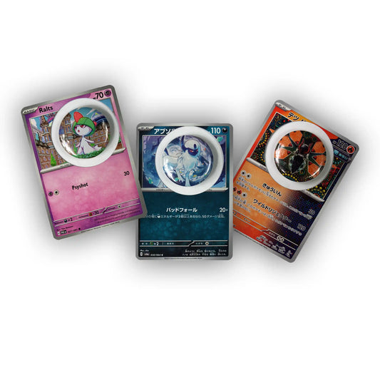 Pokemon Button Pin Mystery Pack - Modern Theme - Handmade from Authentic Cards