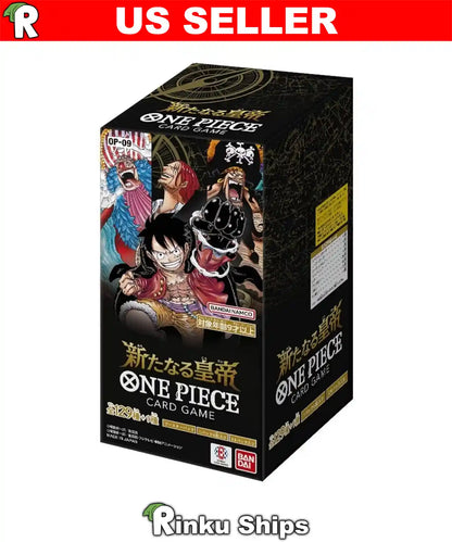 Emperors of the New World Booster Box [OP-09] One Piece - Factory Sealed Japanese Cards