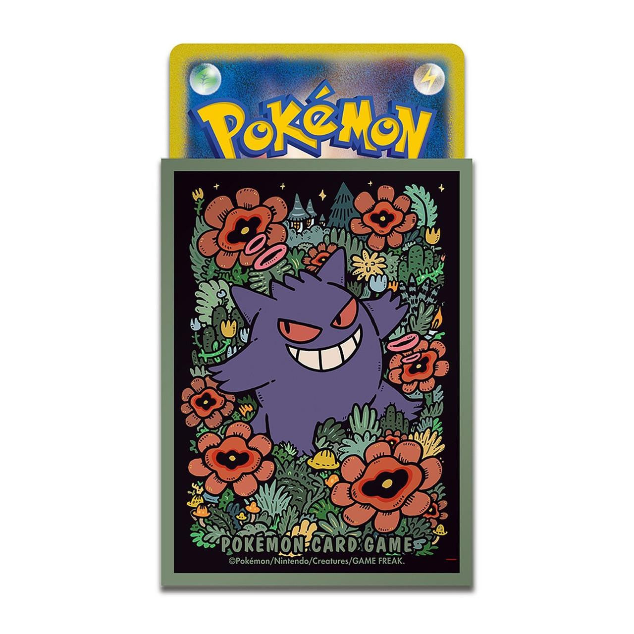 Gengar Flower Pokemon Card Sleeves - Official Standard Size