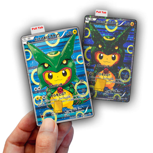 Rayquaza Pikachu Credit Card Skin