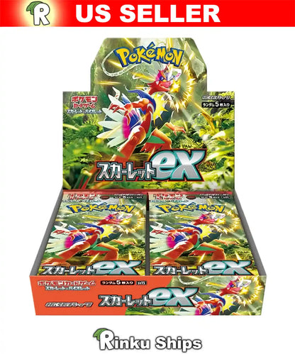 Scarlet EX Booster Box [SV1S] Pokemon - Factory Sealed Japanese Cards