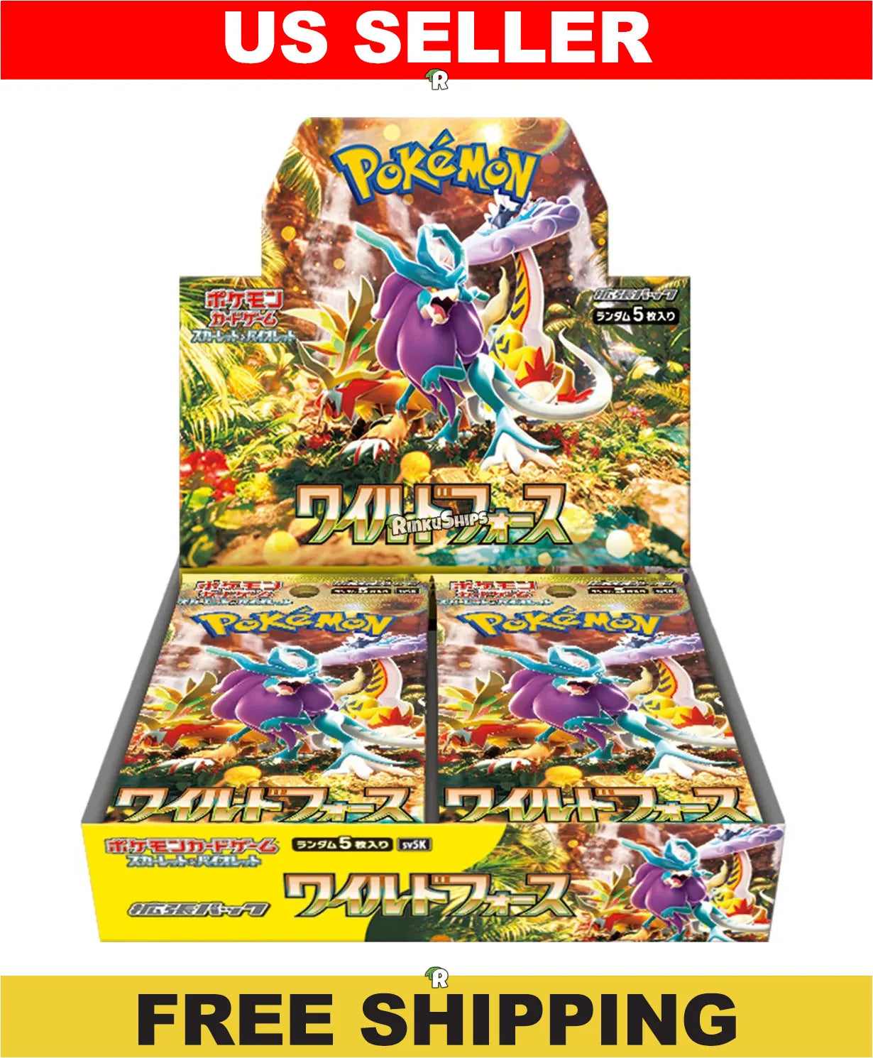 Wild Force Booster Box [SV5K] - Japanese Temporal Forces