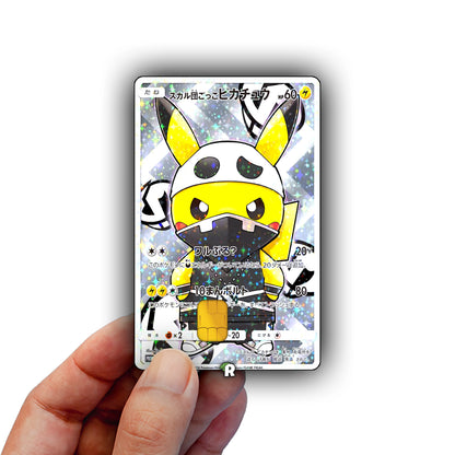 Team Skull Pikachu Credit Card Skin