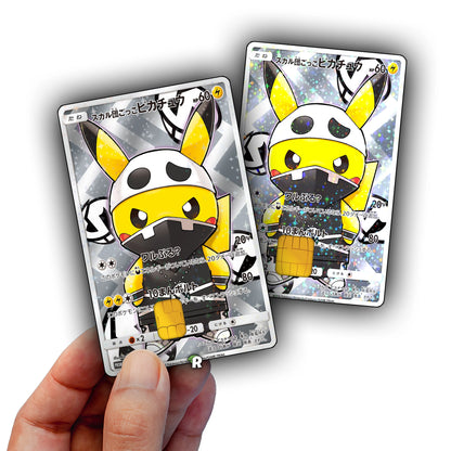 Team Skull Pikachu Credit Card Skin
