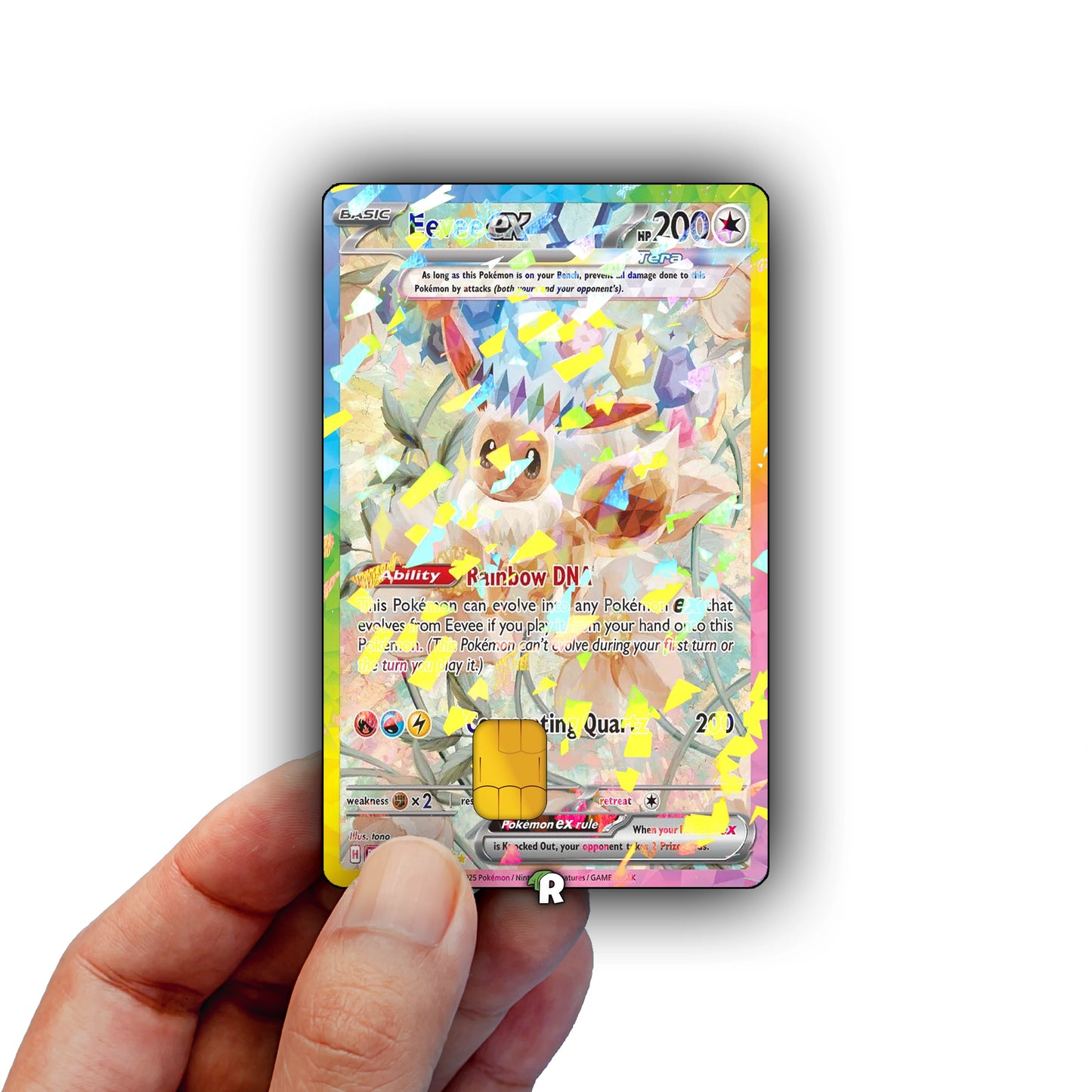 Terastal Eevee Credit Card Skin