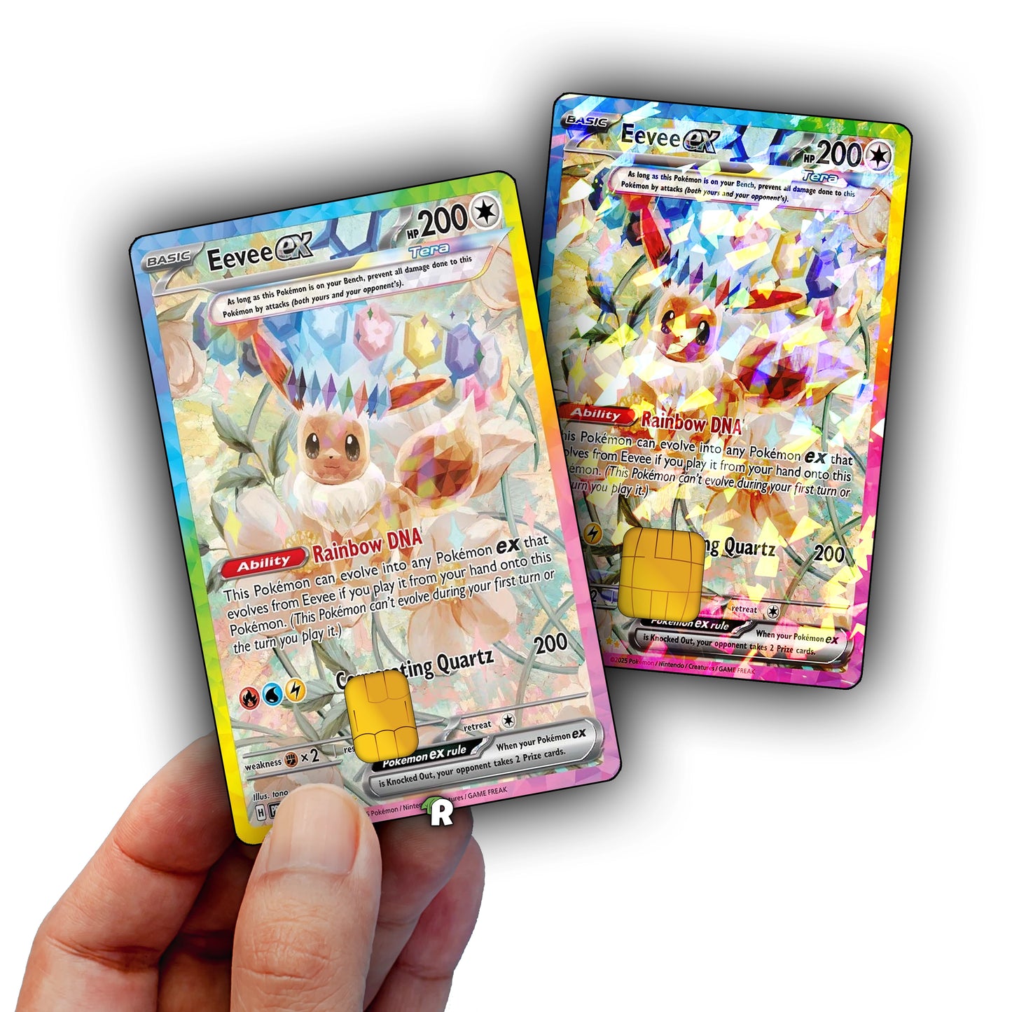 Terastal Eevee Credit Card Skin