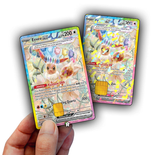 Terastal Eevee Credit Card Skin