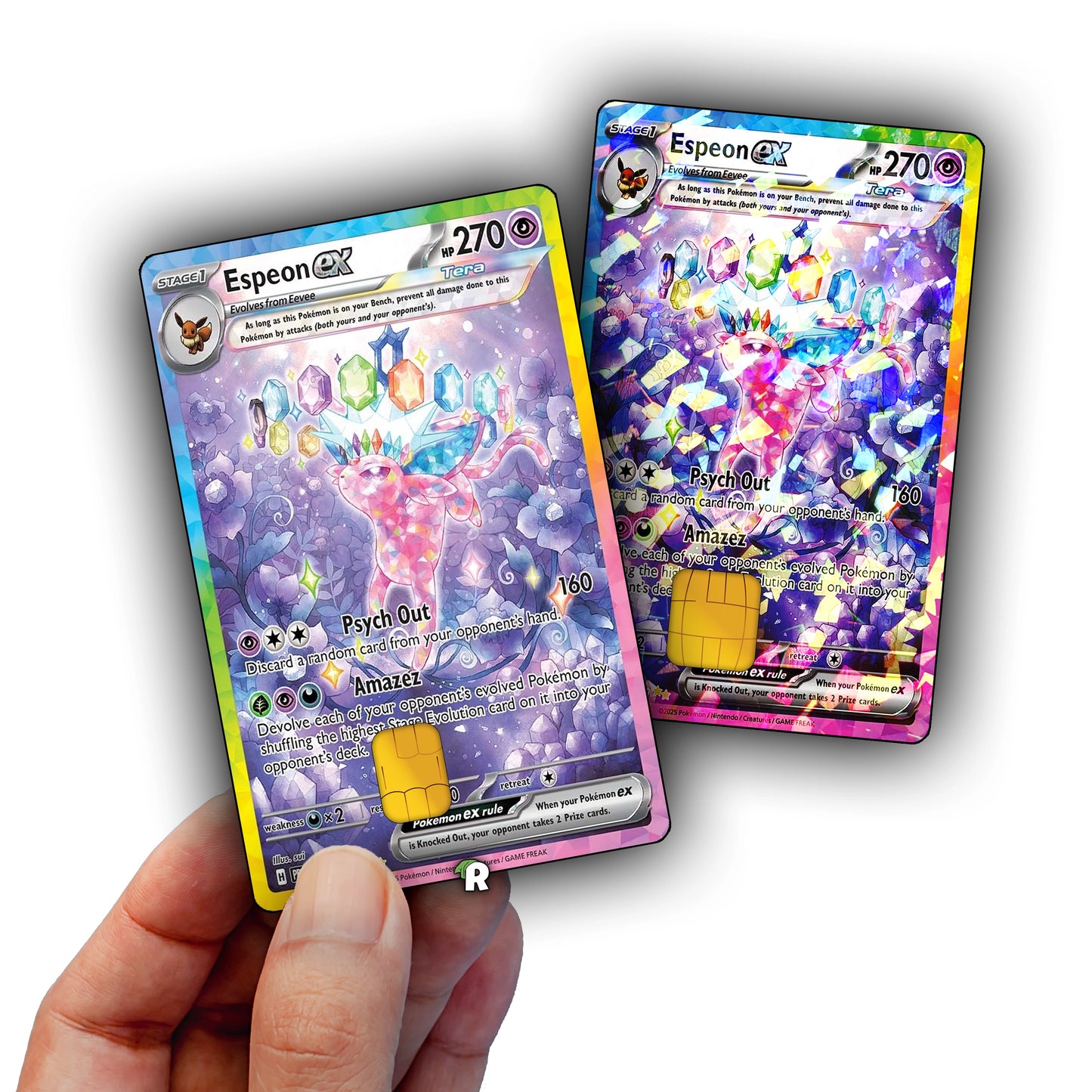 Terastal Espeon Credit Card Skin