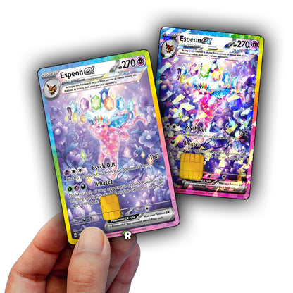 Terastal Espeon Credit Card Skin