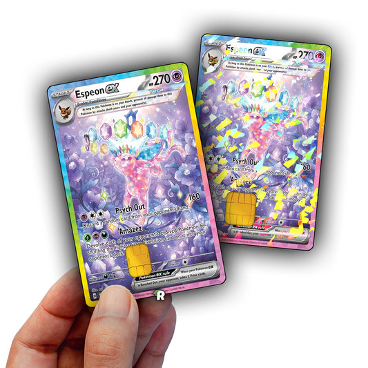 Terastal Espeon Credit Card Skin