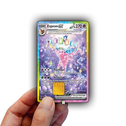 Terastal Espeon Credit Card Skin