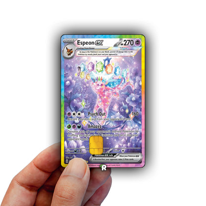Terastal Espeon Credit Card Skin