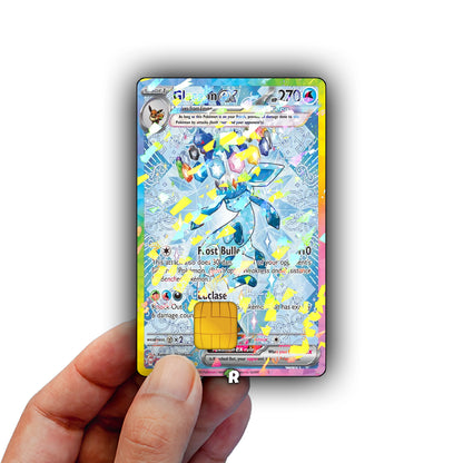 Terastal Glaceon Credit Card Skin