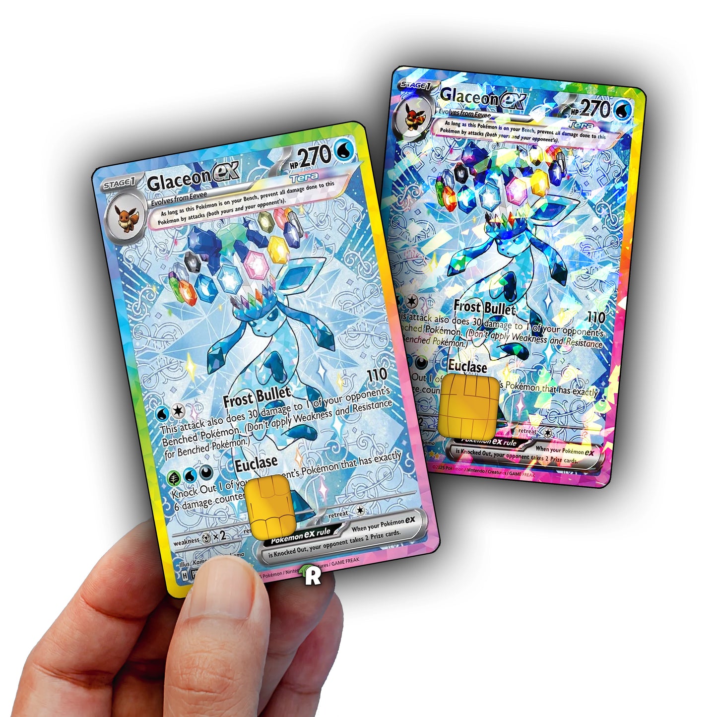 Terastal Glaceon Credit Card Skin