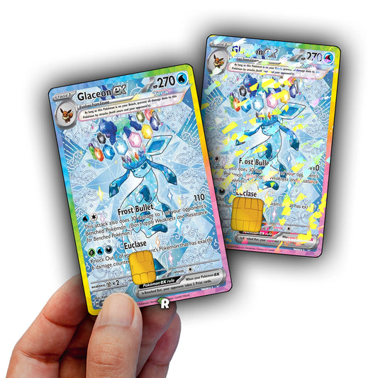 Terastal Glaceon Credit Card Skin
