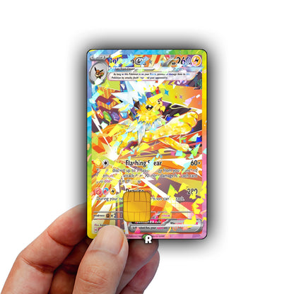 Terastal Jolteon Credit Card Skin