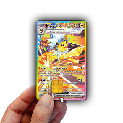 Terastal Jolteon Credit Card Skin