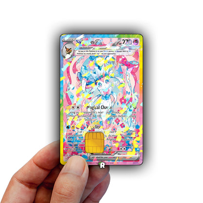 Terastal Sylveon Credit Card Skin