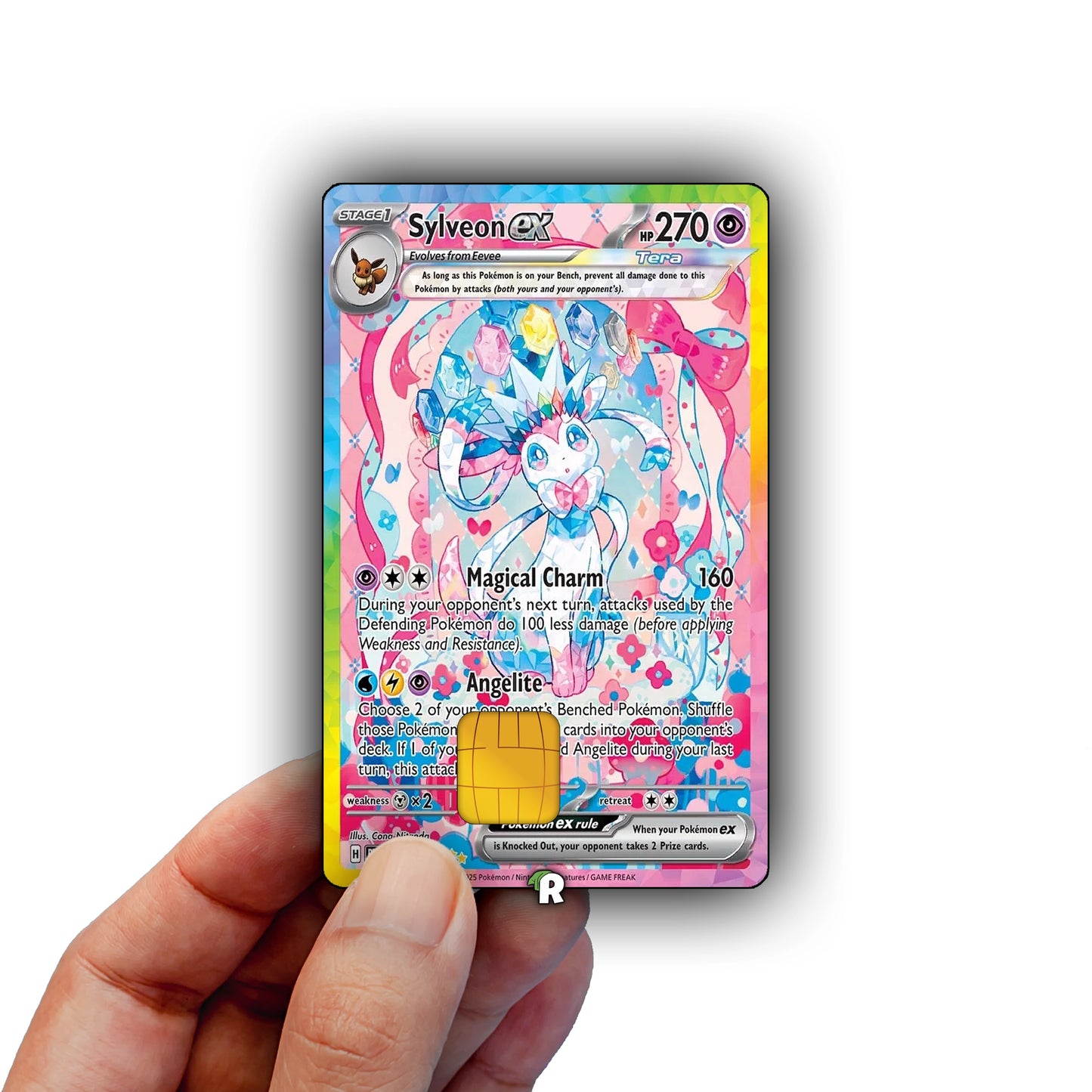 Terastal Sylveon Credit Card Skin