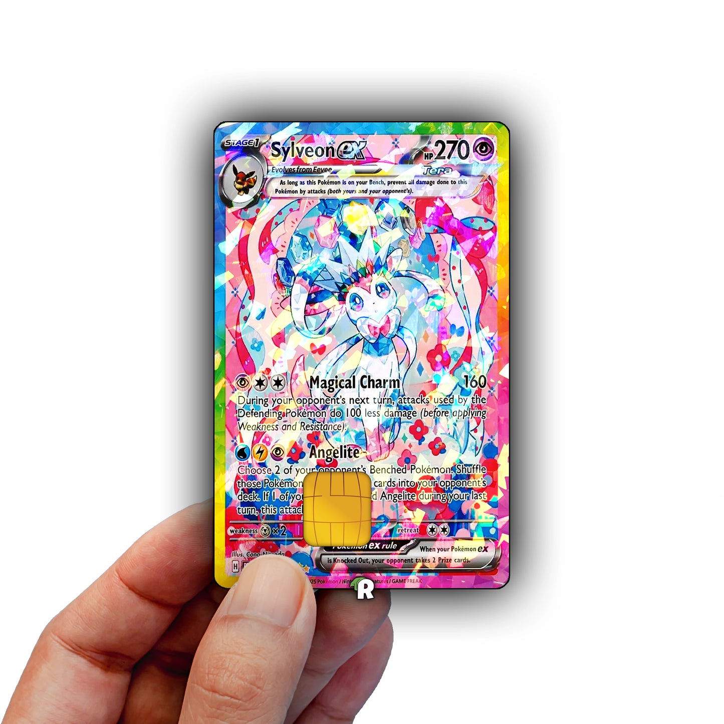 Terastal Sylveon Credit Card Skin