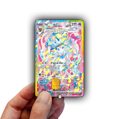 Terastal Sylveon Credit Card Skin