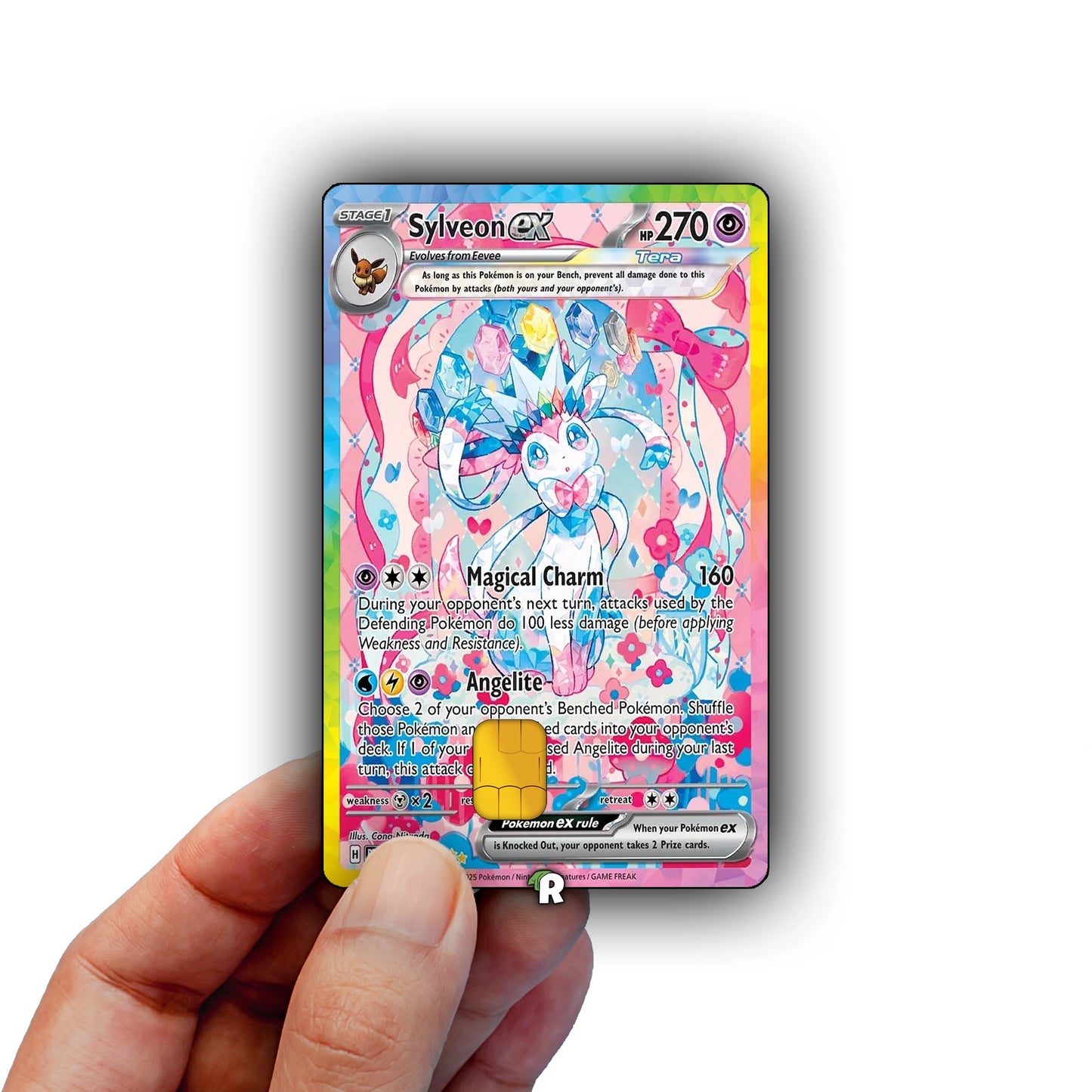 Terastal Sylveon Credit Card Skin