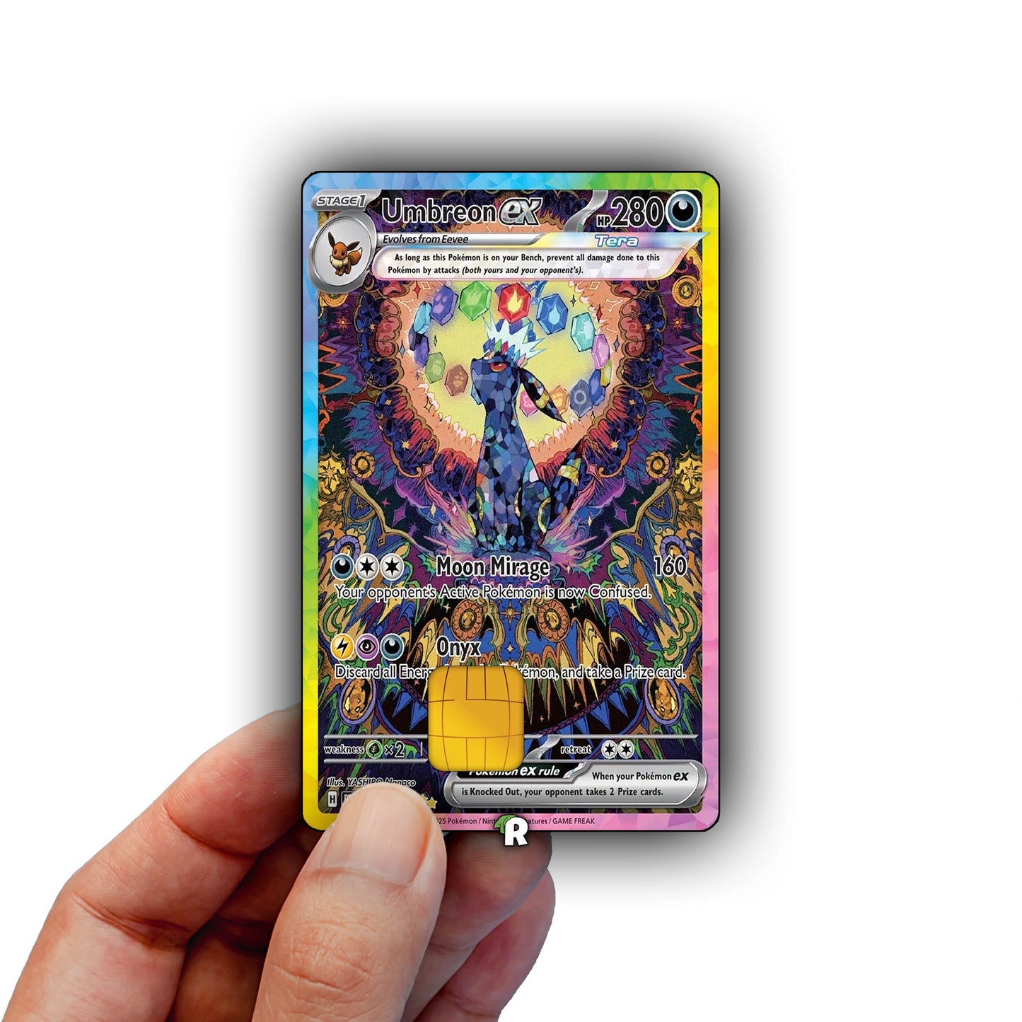 Terastal Umbreon Credit Card Skin