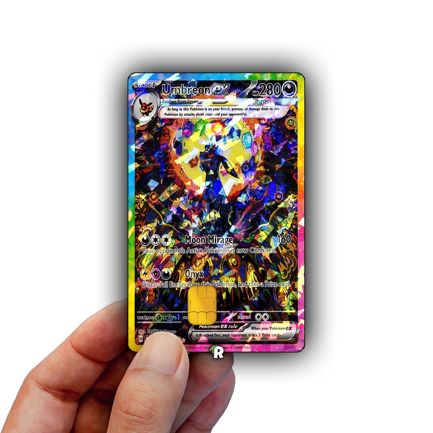 Terastal Umbreon Credit Card Skin