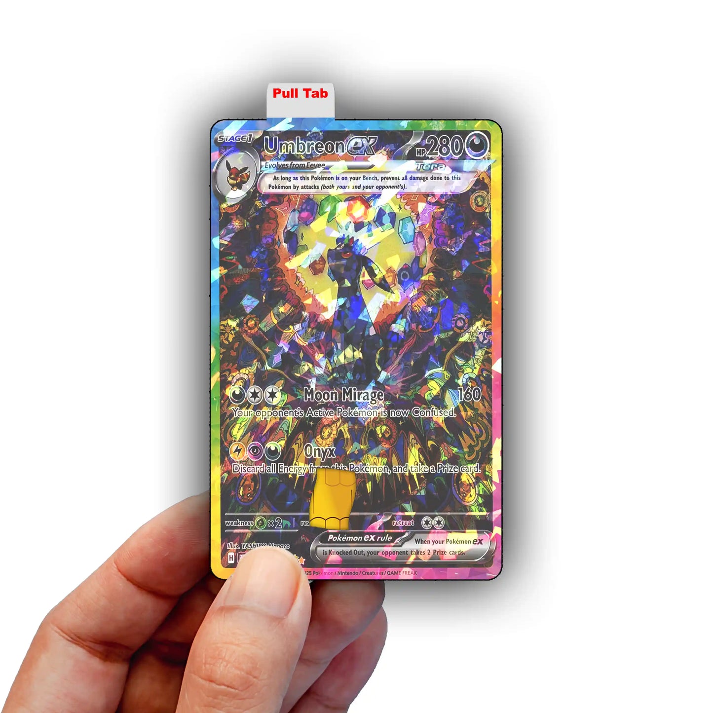 Terastal Umbreon Credit Card Skin