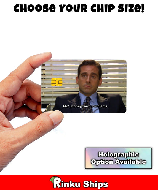 The Office Mo Money Meme Credit Card Skin