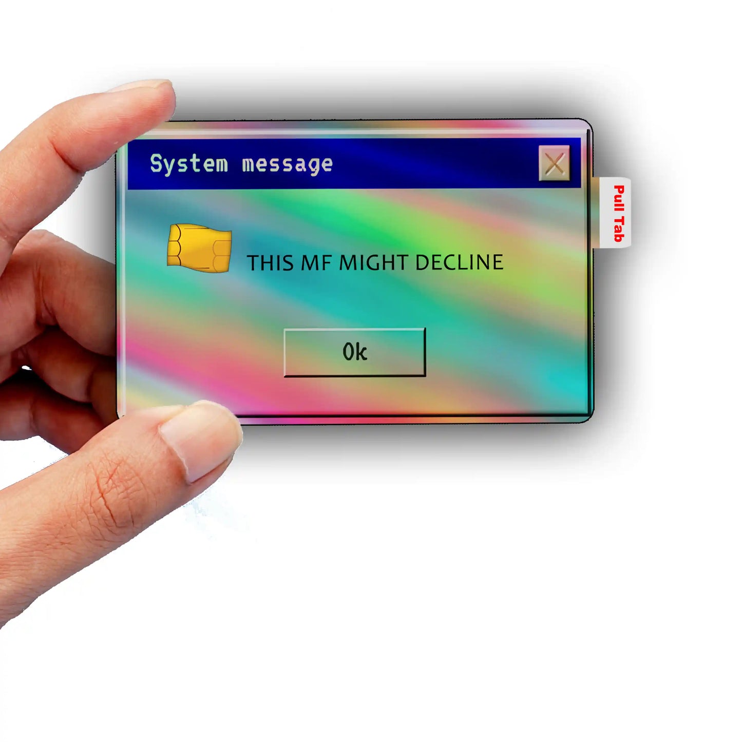This MF Might Decline Meme Credit Card Skin