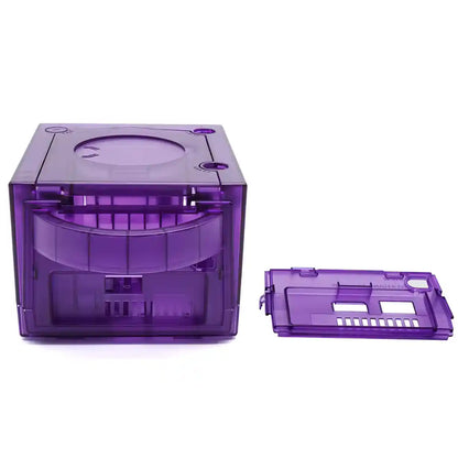 Nintendo Gamecube Shell Replacement Transparent Purple