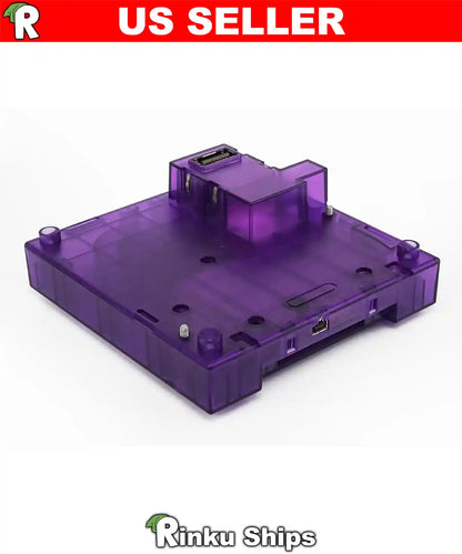 Nintendo GameCube Game Boy Player Shell Replacement Transparent Purple - GBA