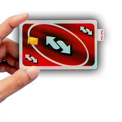 Uno Reverse Meme Credit Card Skin