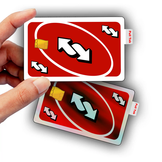 Uno Reverse Meme Credit Card Skin