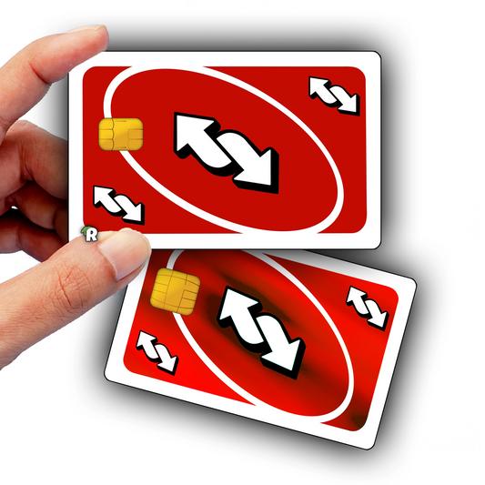 Uno Reverse Meme Credit Card Skin