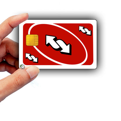 Uno Reverse Meme Credit Card Skin