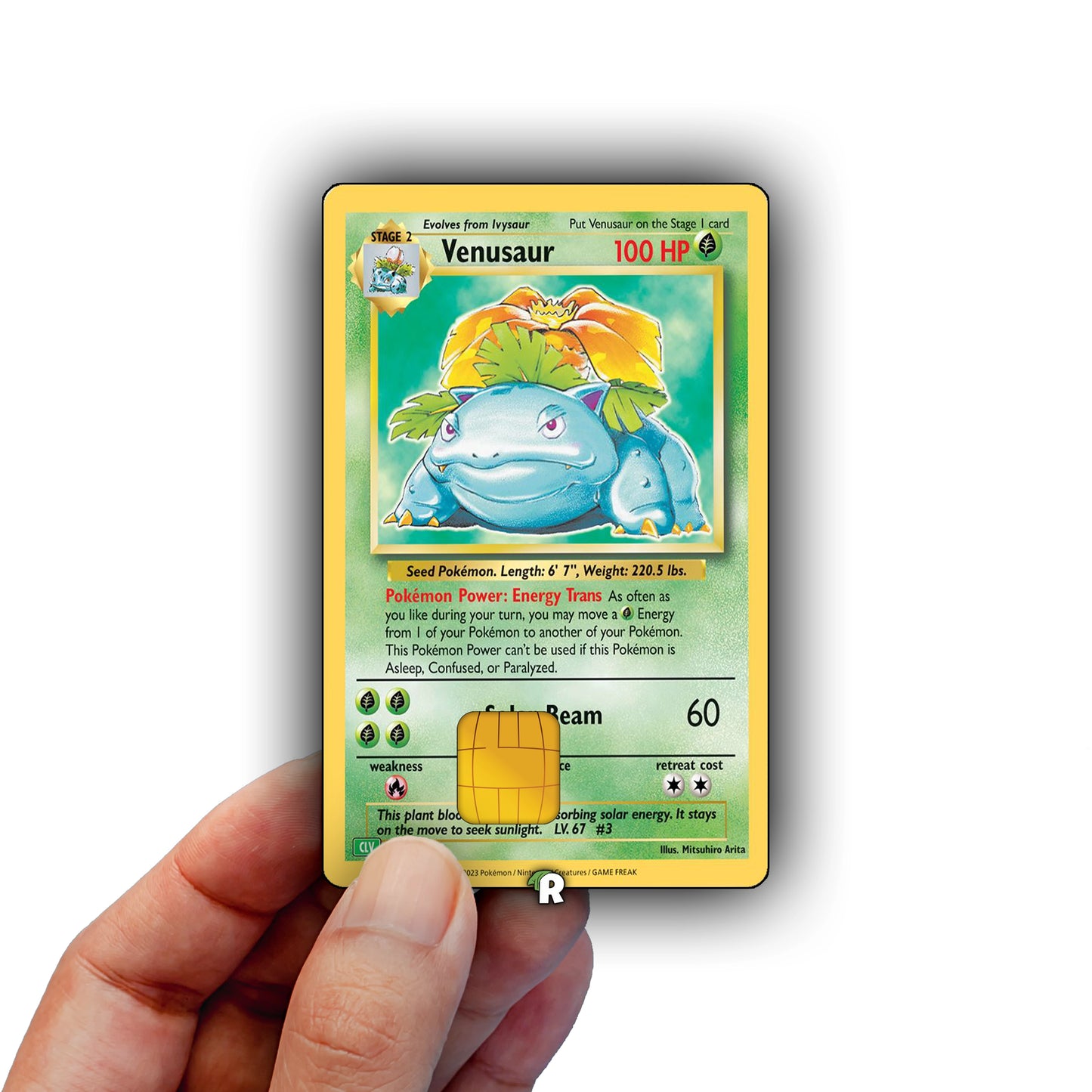 Venusaur Credit Card Skin