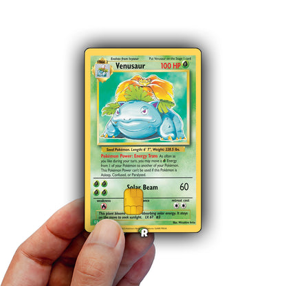 Venusaur Credit Card Skin