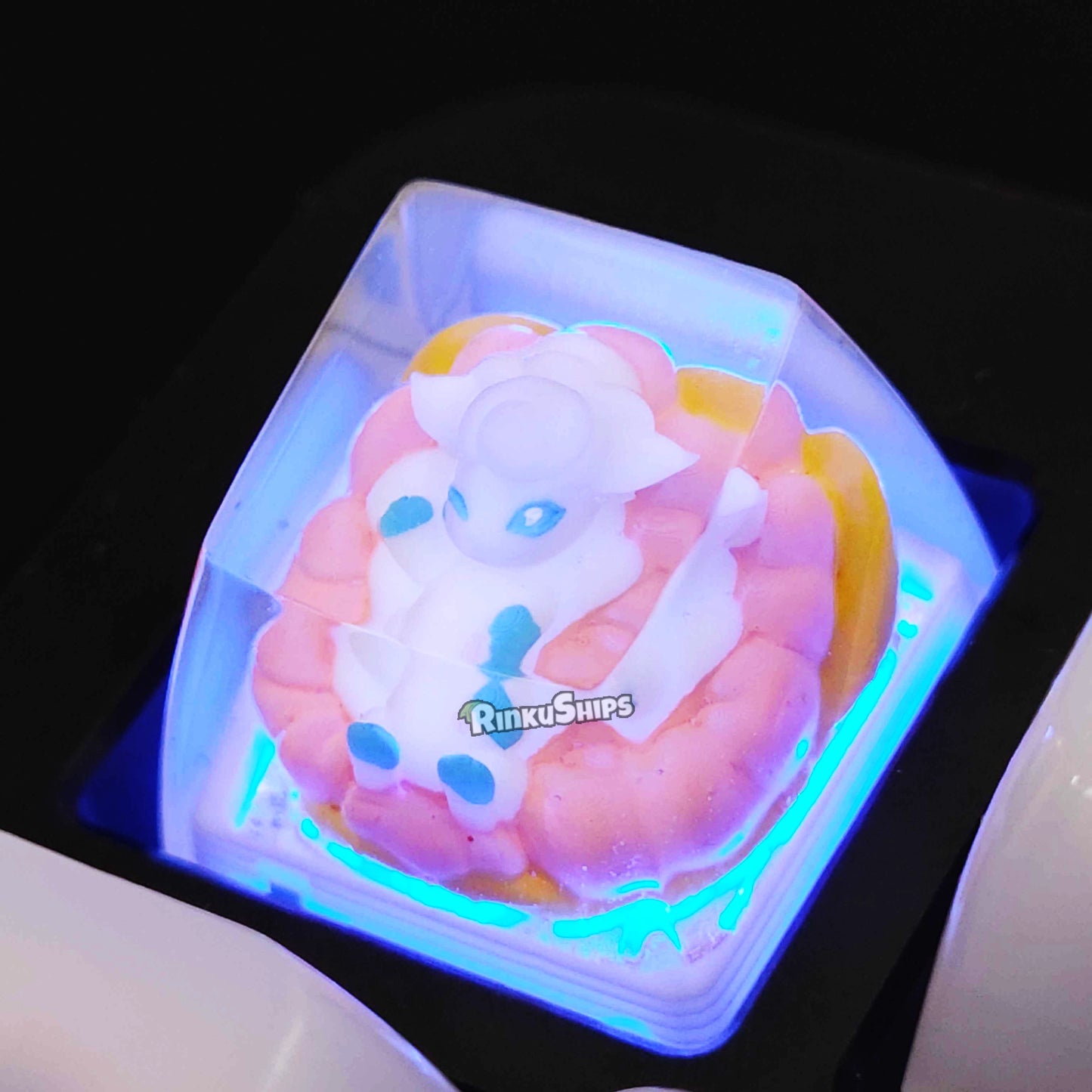 Vulpix Alolan Pink Keycap