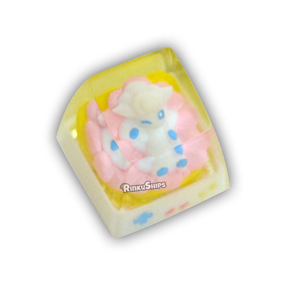 Vulpix Alolan Pink Keycap