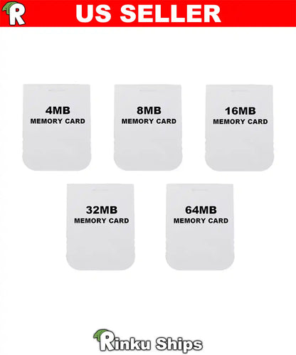 White Memory Card for Gamecube / Wii - Nintendo GC Stick